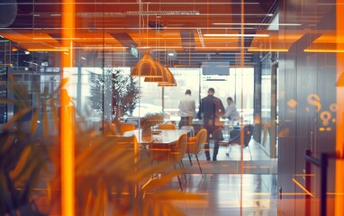 Poster - Diverse Investors Analyzing Cryptocurrency Markets in High-Tech Office Space, Featuring Modern Technology and Advanced Analytics Tools