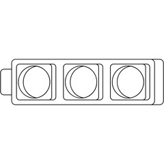 Poster - Race Traffic Light Icon