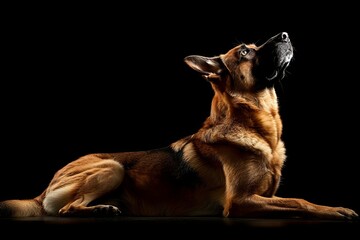 Wall Mural - portrait of a dog