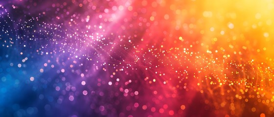 Fototapete - Bright gradient background with colorful grains. It represents a mix of energy, movement, fun and liveliness with the grain of old computer graphics or noisy TV. It has a retro or futuristic feel.