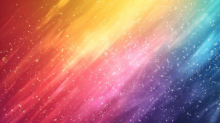 Fototapete - Bright gradient background with colorful grains. It represents a mix of energy, movement, fun and liveliness with the grain of old computer graphics or noisy TV. It has a retro or futuristic feel.