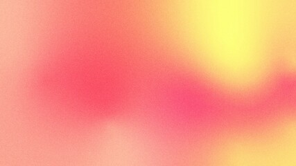 Poster - abstract background sunset glow wallpaper coral peach and light orange colors gradient business background 