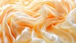 © Mikus - ample white and yellow fabric fills the bottom half, concentrated at the image's base