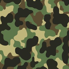 Camuflagem militar verde exercito