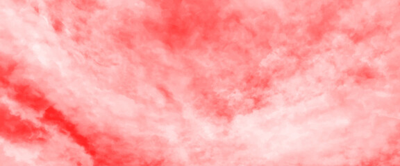 Wall Mural - vector red cloud texture background of red sky with clouds for wallpaper, backdrop and design.