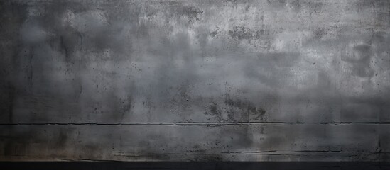 Concrete textured wall background Grey dark grunge copy space