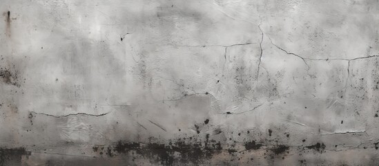 Poster - Grey grunge textured wall closeup. copy space available