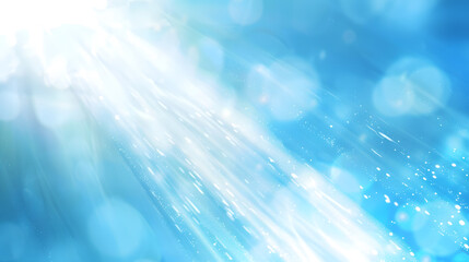 Poster - blue white light gradient bright background . Generative AI.
