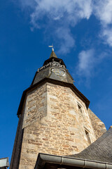 Sticker - old church in the village