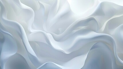 Poster - A clean white abstract background with soft, subtle gradients and a smooth texture, perfect for minimalist designs