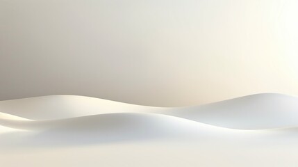 Poster - A clean white background with a soft gradient from top to bottom, offering a serene and minimalist appearance