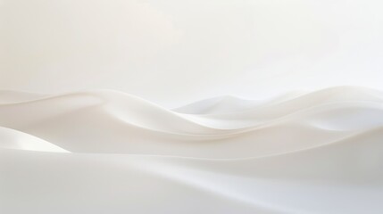Poster - A clean white background with a soft gradient from top to bottom, offering a serene and minimalist appearance