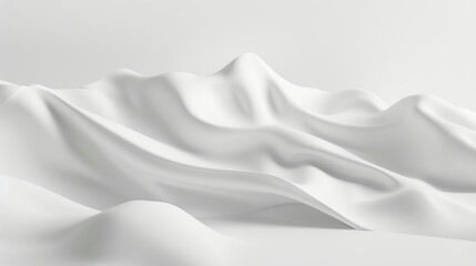 Poster - A smooth, seamless white background with a gentle gradient effect, creating a soft and pleasing visual