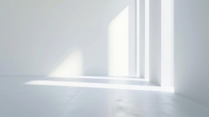 Poster - A smooth white background with a light, subtle gradient from top to bottom, offering a clean and elegant look