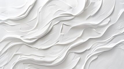 Poster - A white abstract background with a very subtle texture, adding a touch of interest while maintaining a minimalist look