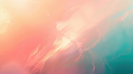 Leinwandbilder - An abstract background featuring a gentle gradient with subtle light effects, perfect for a tranquil and modern look,
