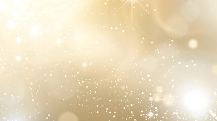 Poster - ivory beige gradient shine bright light and glow texture background. Generative AI.