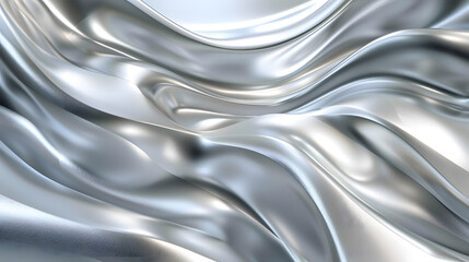 Poster - Modern abstract light silver background texture background. Generative AI.