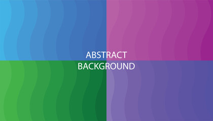 Poster - Abstract gradient background set, modern cover design, vector template for magazine, presentation, brochure, poster