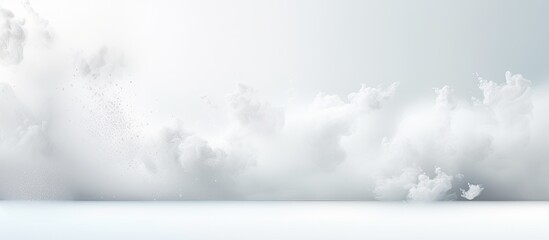 Wall Mural - a white background is left for the copy space image