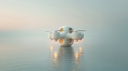 Poster - drone delivery systems in logistics and transportation