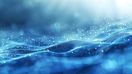 Aufkleber - Clean blue tech background