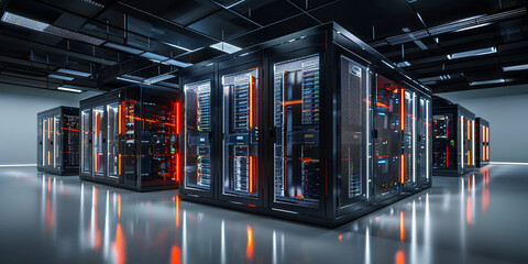 Poster - State-of-the-Art Integrated Data Center and Network Devices in a Modern Server Room Environment