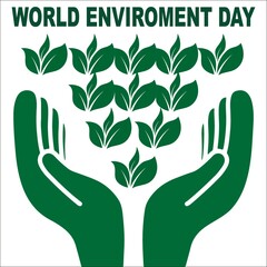 Sticker - World Environment Day is the United Nations day for encouraging worldwide awareness and action to protect our environment.
Eco Day, Environment Day, WED (world environment day)