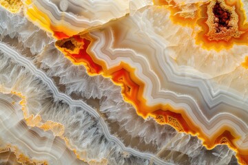 Poster - Detailed view of yellow and white marble, suitable for architectural and design projects
