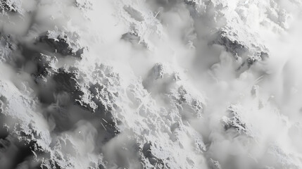 Poster - white and grey background. space design concept texture background. Generative AI.