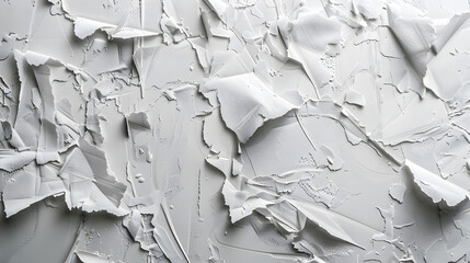 Poster - white and grey background. space design concept texture background. Generative AI.