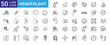 © Iconjam - Hematology icon set with blood, red cell, white, platelet, anemia, hemoglobin, hematocrit, coagulation and leukemia.