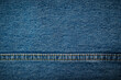 © AddMeshCube - closeup jean fabric texture with stitch backgrounds