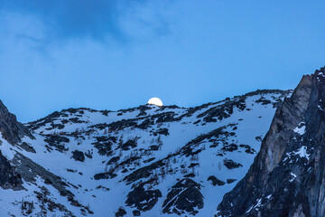 Wall Mural - snow covered mountains