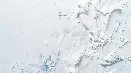 Poster - white, artistic background. generative ai.