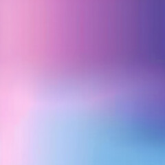 Poster - Pastel tone purple pink blue gradient defocused abstract photo smooth lines pantone color background gradient background. Generative AI.