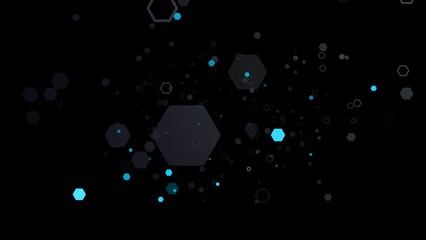Wall Mural - Hexagon Element media 