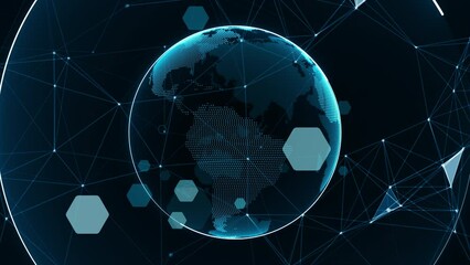 Wall Mural - Hexagon Element media 