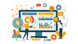 © Sami - Conversion Rate Optimization (CRO) Techniques, conversion rate optimization techniques with an image showing marketers conducting AB testing