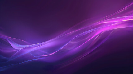 Poster - Abstract gradient background. Ultraviolet glow on a dark abstract background gradient background. Generative AI.