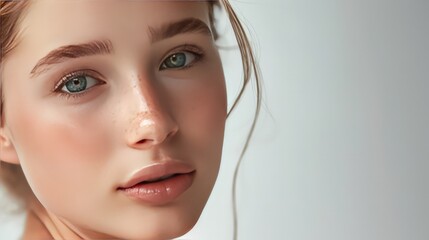 Poster - achieve a natural, dewy look with a simple yet effective skincare regimen. focus on hydration and pr