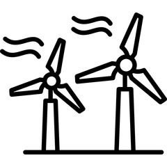 Poster - Wind Energy Icon