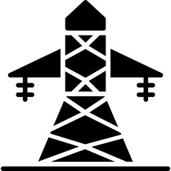 Poster - Electric Tower Icon