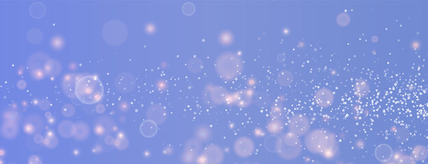 Bokeh light lights effect background. White png dust light. Christmas background of shining dust Christmas glowing light bokeh confetti and spark overlay texture for your design.