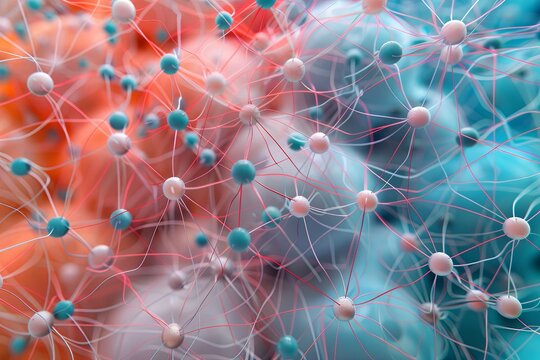 3D rendering of abstract organic structure.