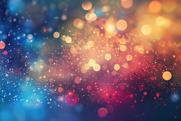 Wall Mural - abstract colorful background with bokeh