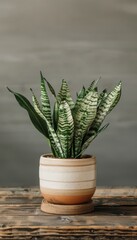 Sticker - Assorted handcrafted ceramic plant pots in various unique shapes and sizes for gardening