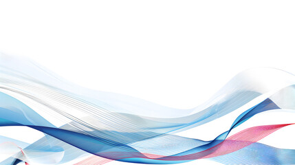 Poster - business background lines wave abstract stripe design. Generative AI.