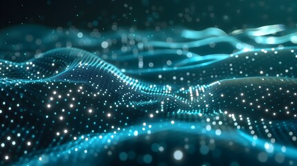 Poster - Captivating Digital Waves Illuminating the Boundless Realms of Technological Innovation and
