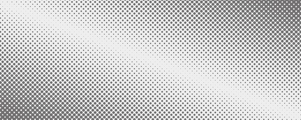 Aufkleber - Black and white dotted halftone background. Halftone dots background. Black and white comic pattern.
